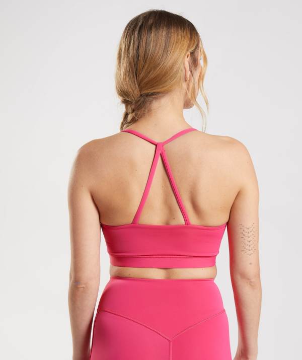 Damske Športové Podprsenky Gymshark Studio Ruzove | YS7819602